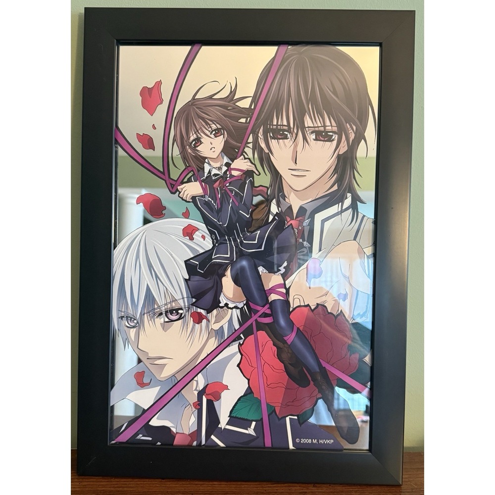 Vampire Knight Mirror Wall Art 2008 Rare  Matsuri Hino   13 3/4" X 19 5/8"